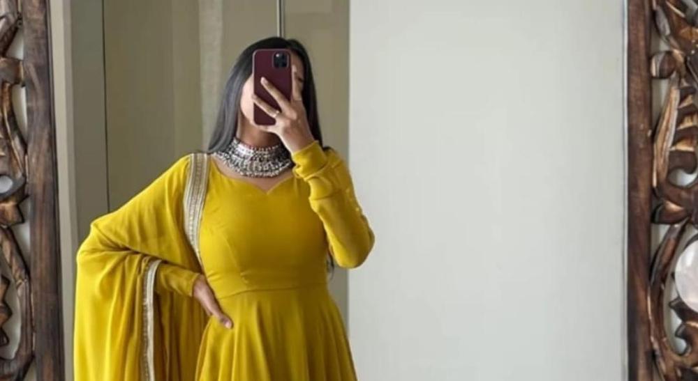 3 Pcs Women's Stitched Chiffon Plain Maxi
