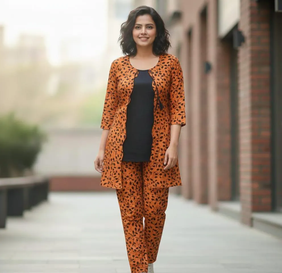 Embroidered Khaddar Shirt And Trouser - 2 Pcs Set for Everyday Style