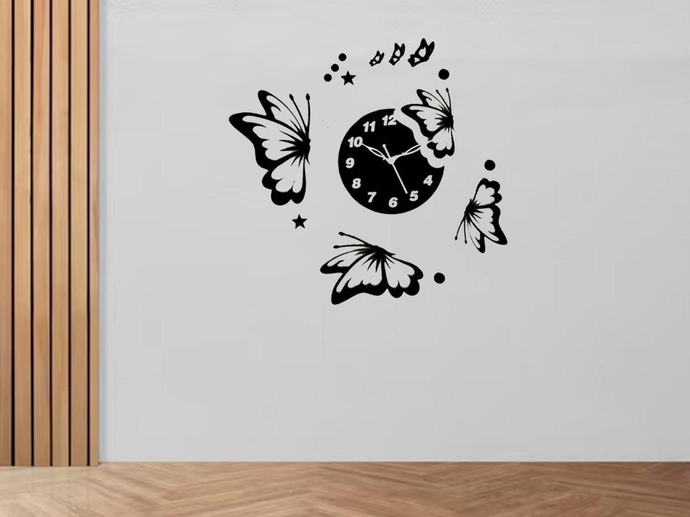 Beautiful Design MDF Wood Wall Clock