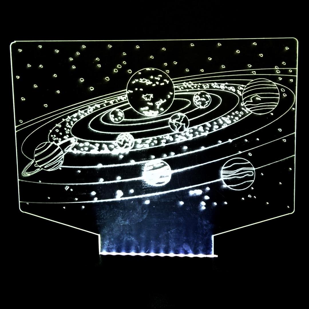 3D Illusion Night Lamp