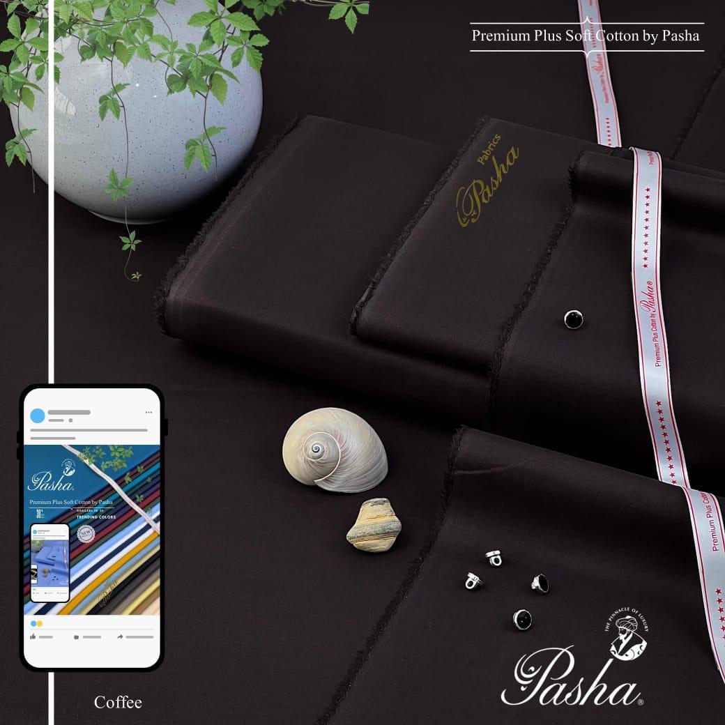 Men’s Unstitched Cotton Plain Suit