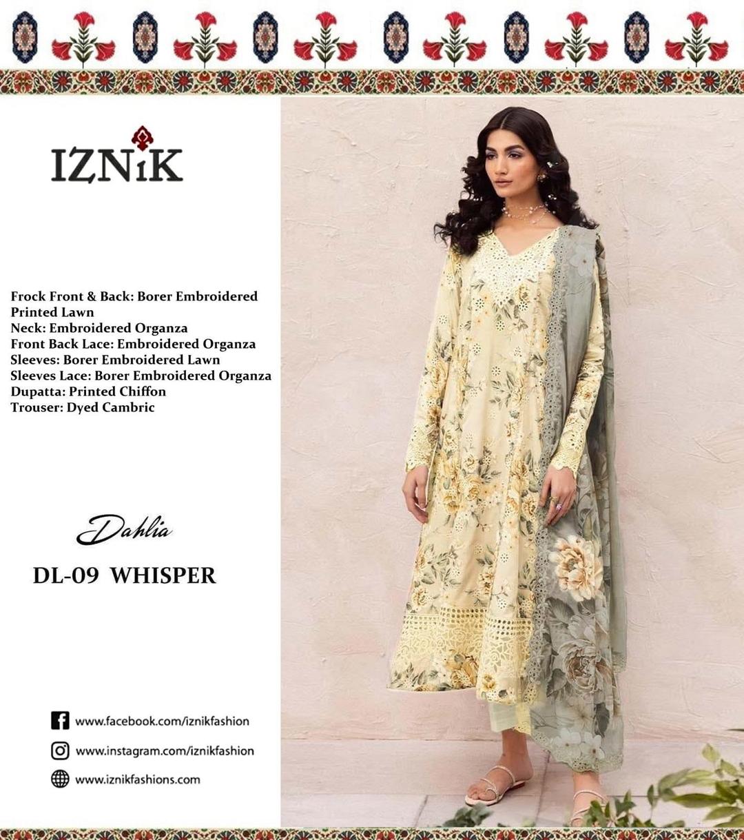 3 Pcs Women's Unstitched Chikankari Embroidered Suit