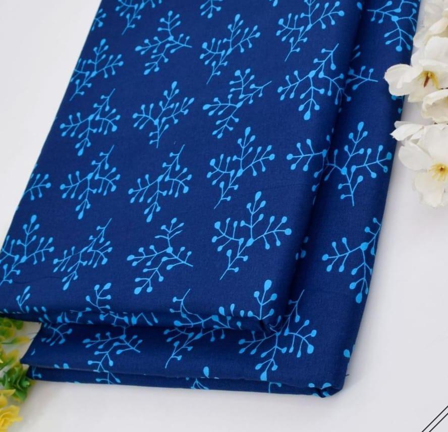 2 Pcs Women's Unstitched Printed Suit