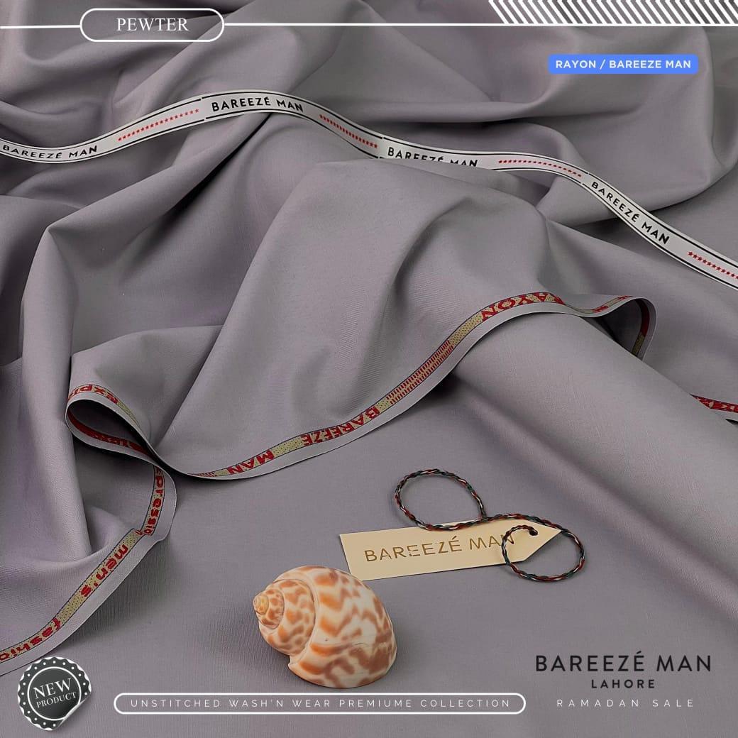 Men’s Unstitched Wash And Wear Plain Suit