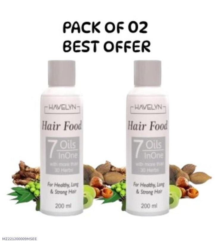 Revitalize Your Hair with 2 in 1 Hair Oil - 2 Pcs Set
