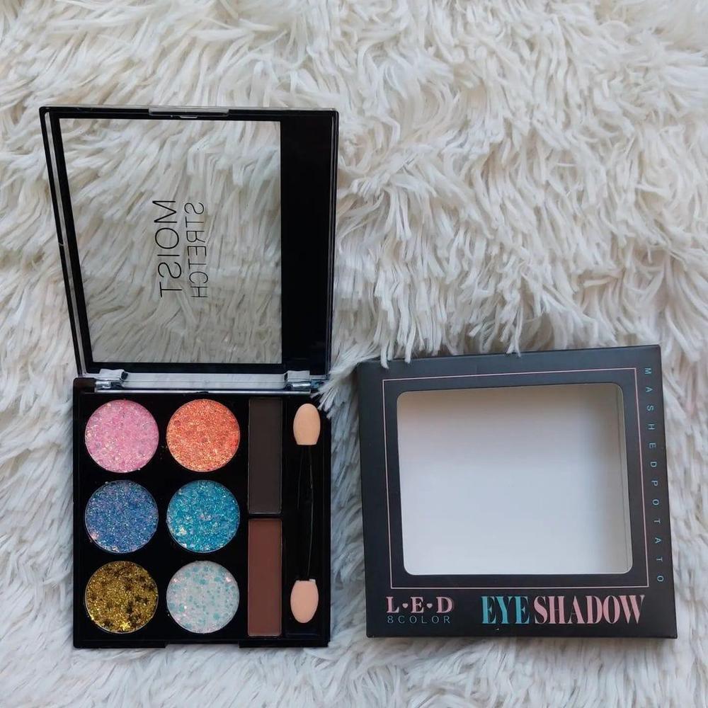 Matte And Glitter Eyeshadow Palette