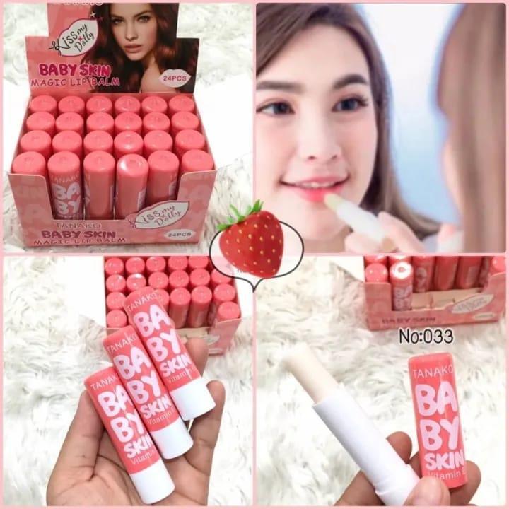 Nude Pink Lip Balm - 3 Pcs Moisturizing & Hydrating Lip Care