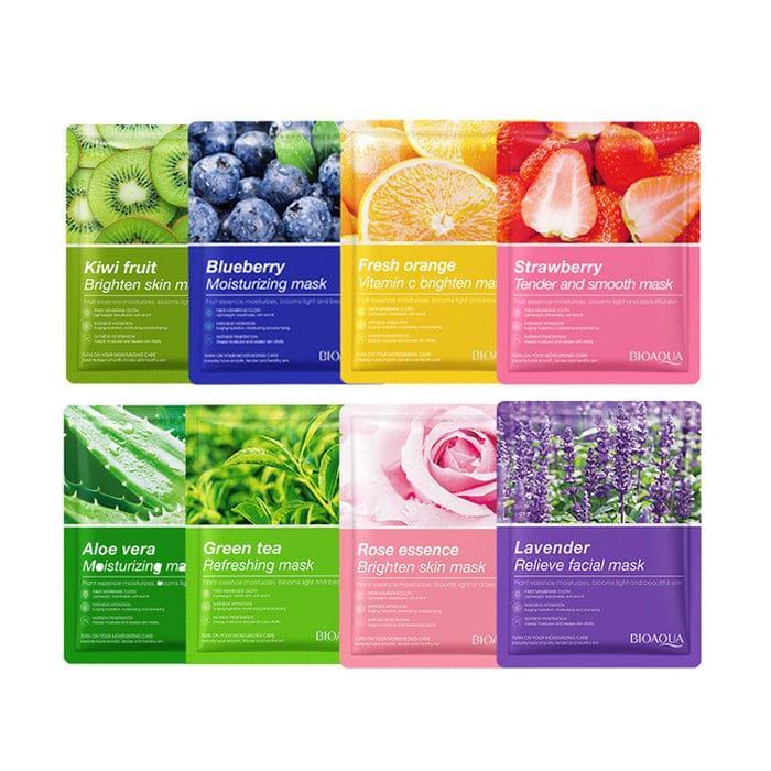 Fruit Extract Face Mask, Pack Of 5