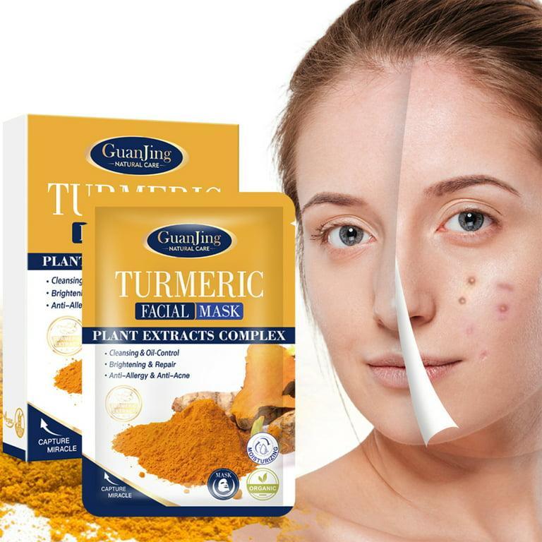 Turmeric Glowing Face Sheet Mask 