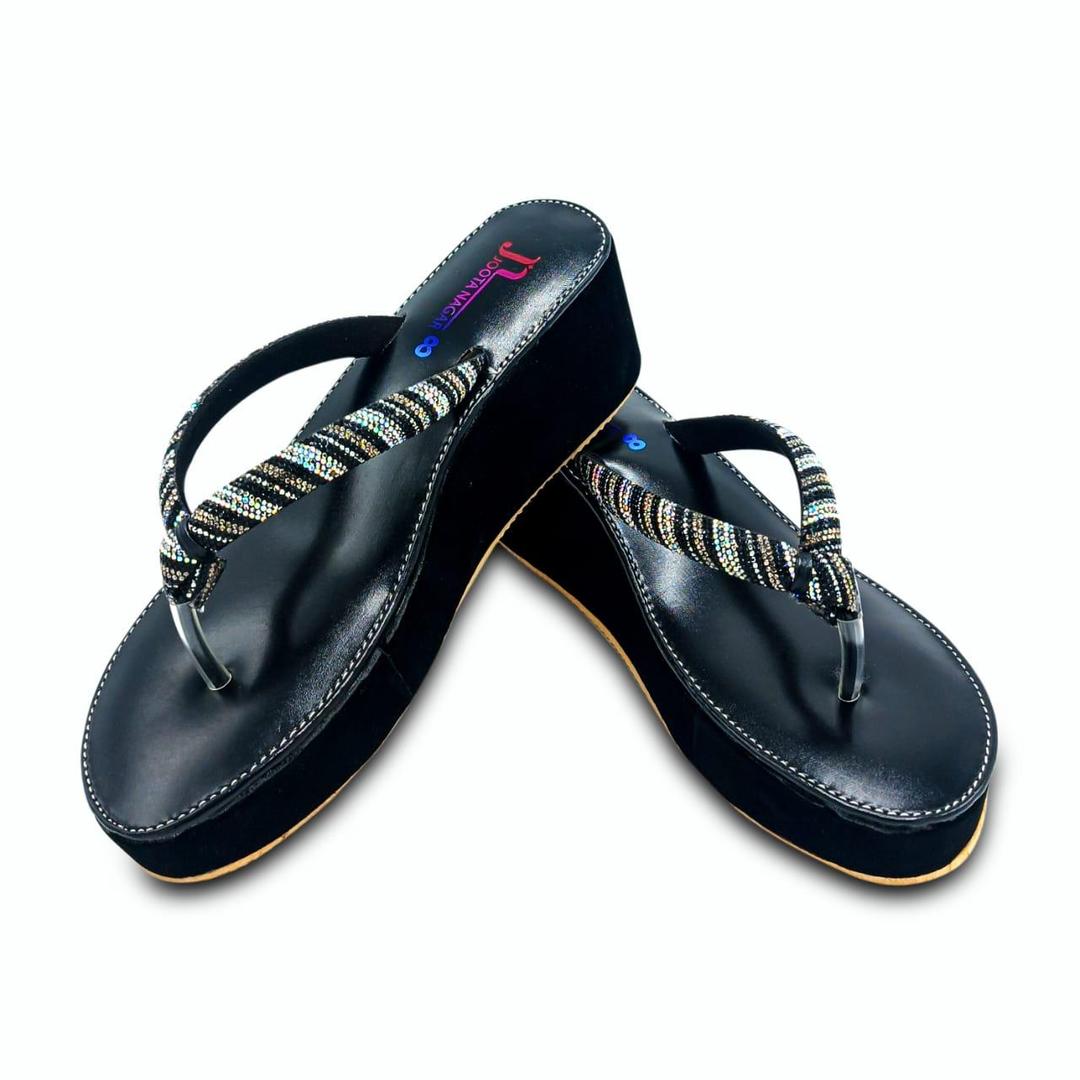 Stylish Women's Rubber Flats - Available in 4 Sizes, 1 Pcs