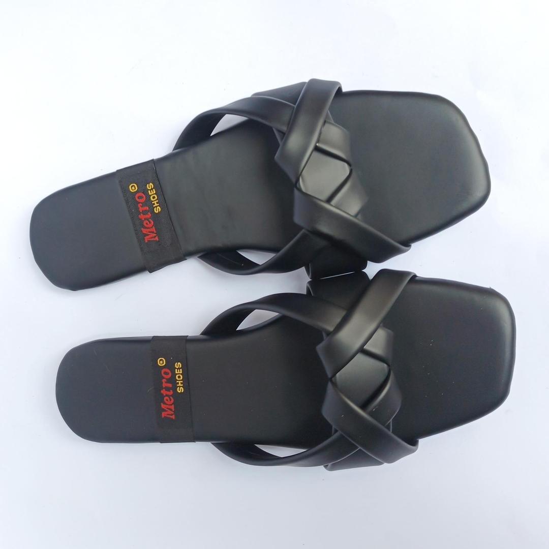 Women's PU Leather Slippers