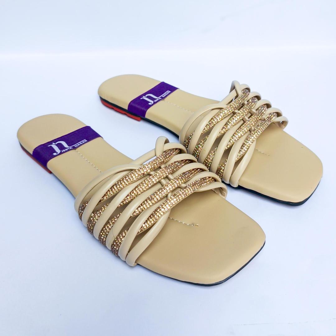 Women's Rexine Fancy Slippers