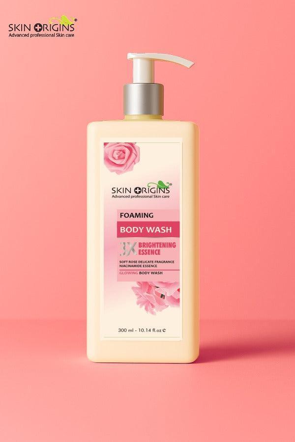 Skin Origins Rose Glow Body Wash - 300 Ml