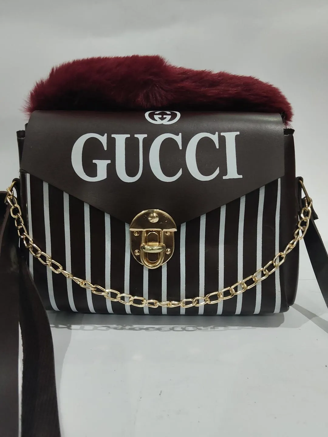 Girl's Rexine Printed Hand Bag