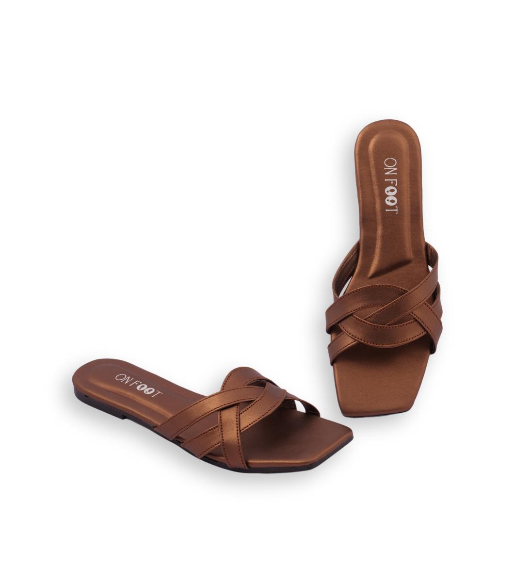 Women's Rexine Fancy Slippers