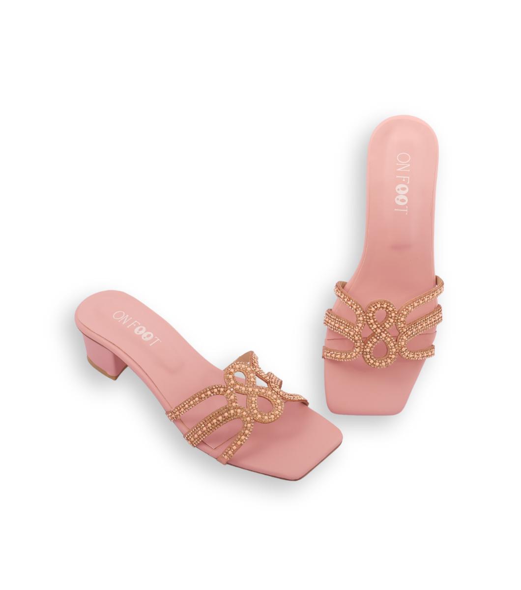 Women's Rexine Fancy Block Heels