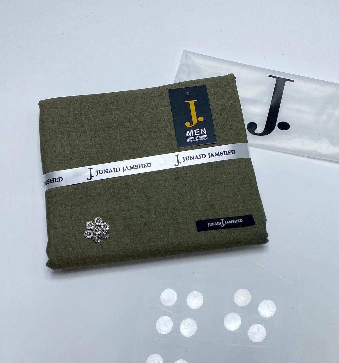 Men’s Unstitched Wool Plain Suit