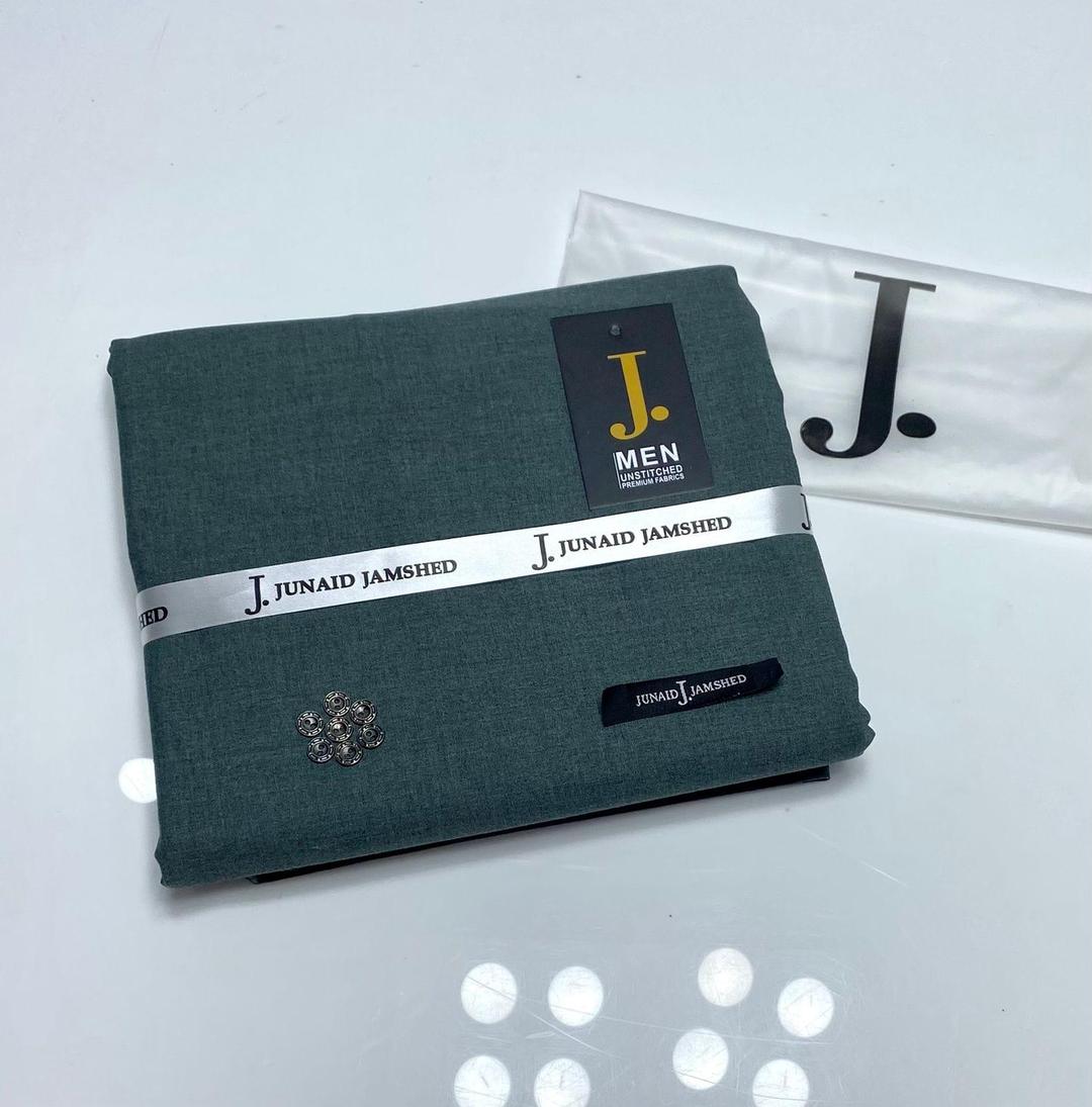 Men’s Unstitched Wool Plain Suit