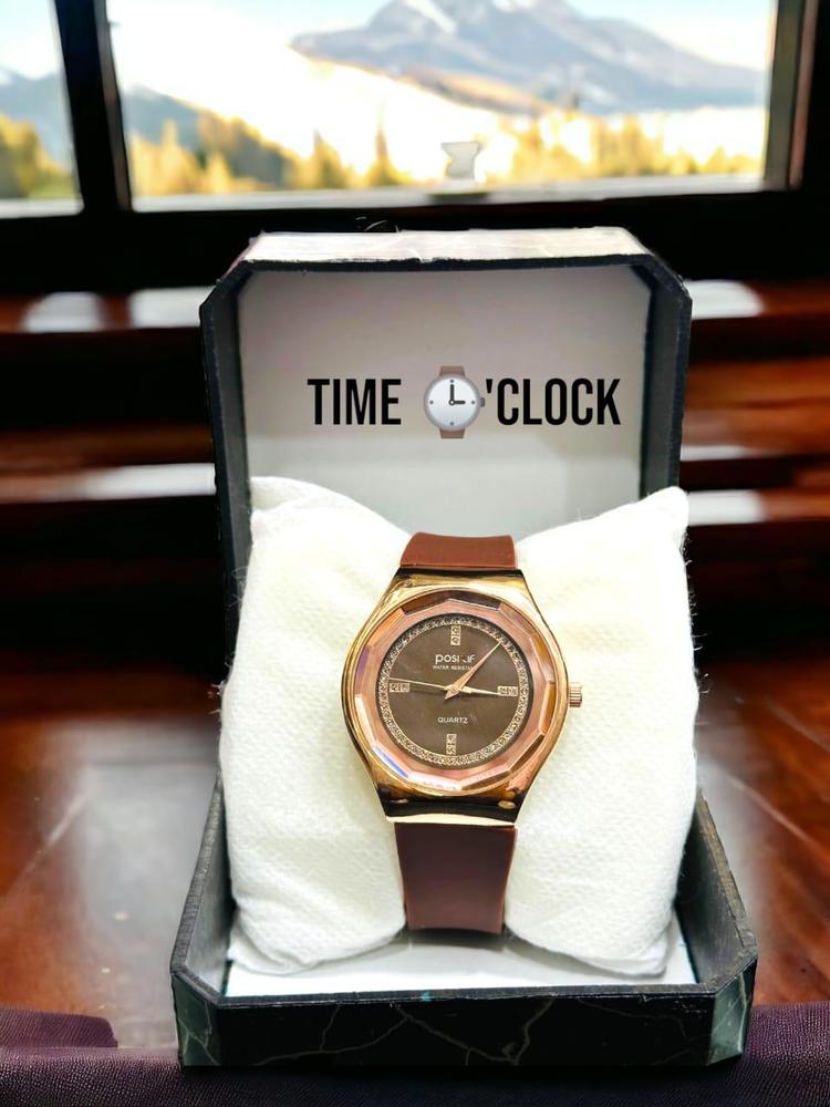 Men's Rubber Strap Watch