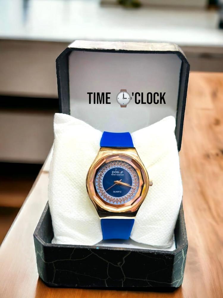 Men's Rubber Strap Watch