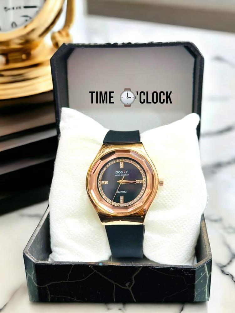 Men's Rubber Strap Watch