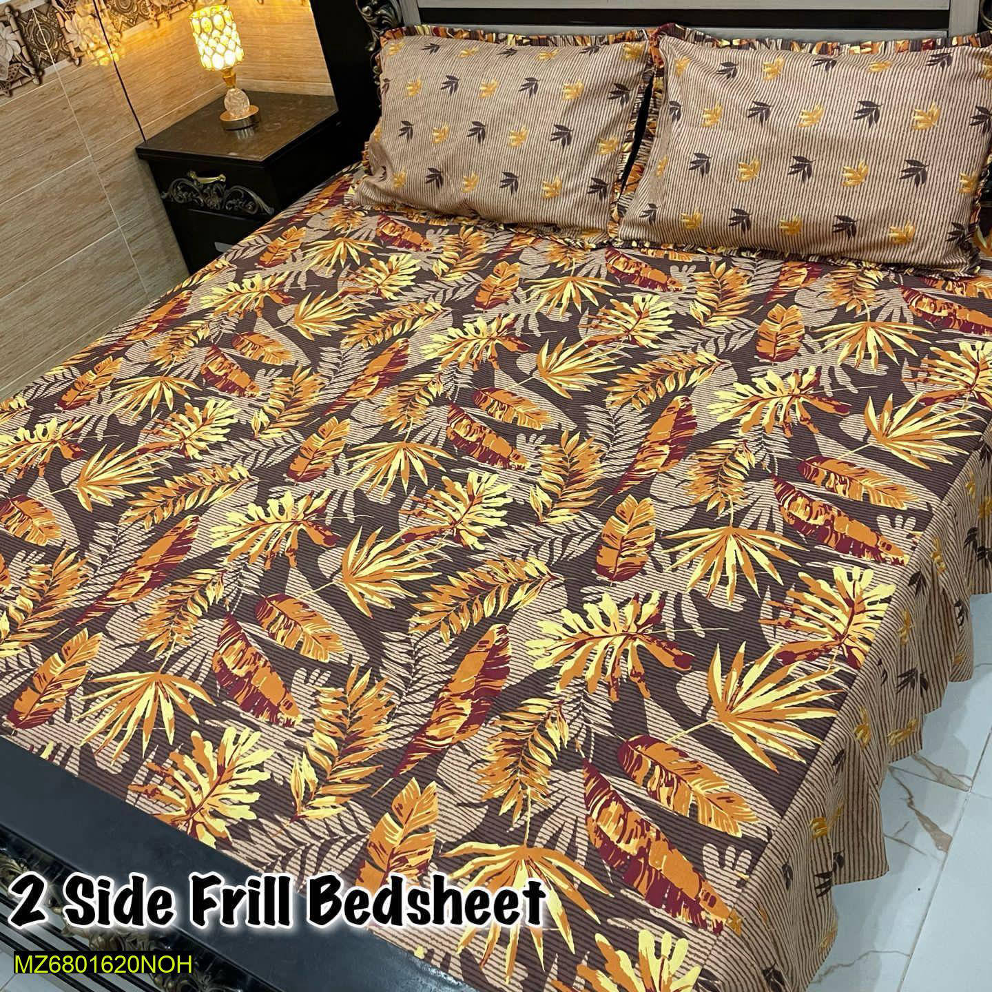 Frill Bedsheets 3 Pcs