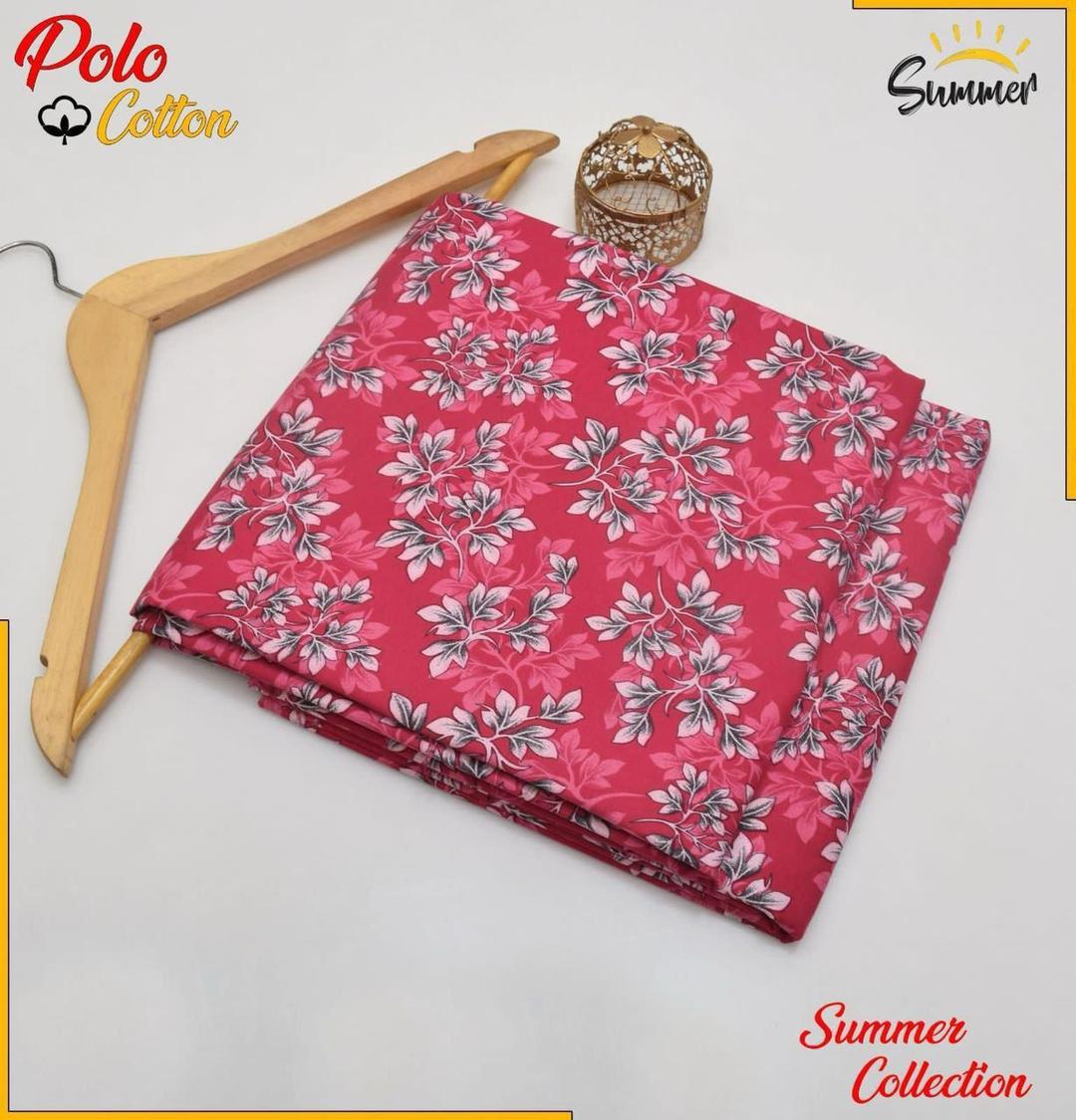 2 Pcs Women's Unstitched Printed Suit