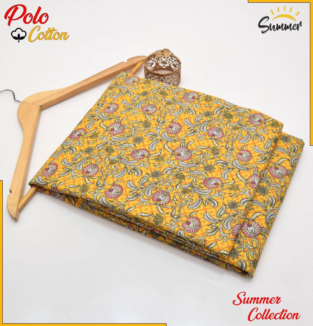 2 Pcs Women's Unstitched Printed Suit