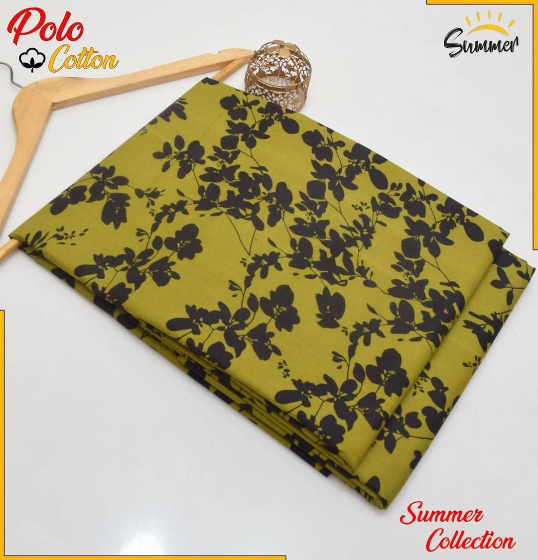 2 Pcs Women's Unstitched Printed Suit