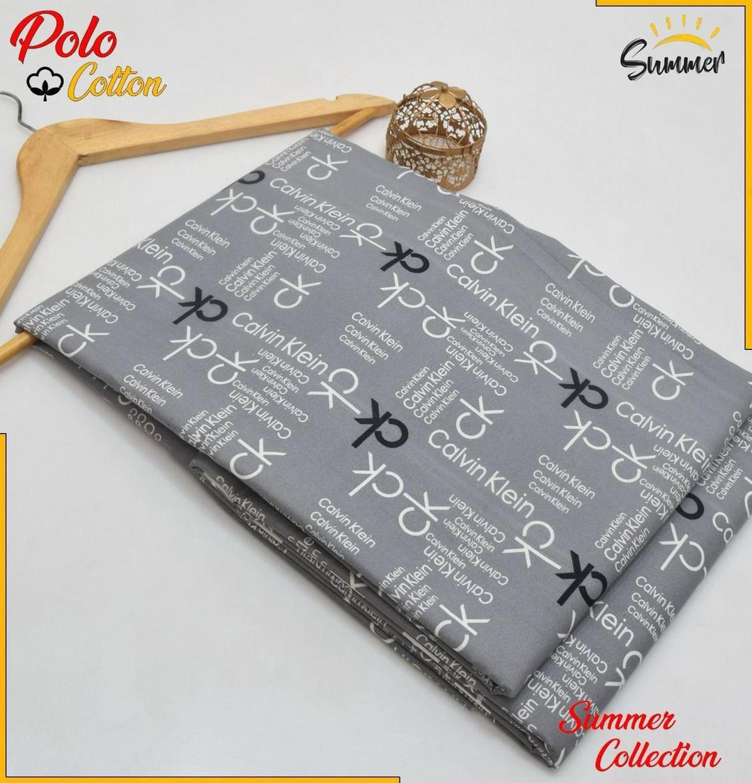 2 Pcs Women's Unstitched Printed Suit