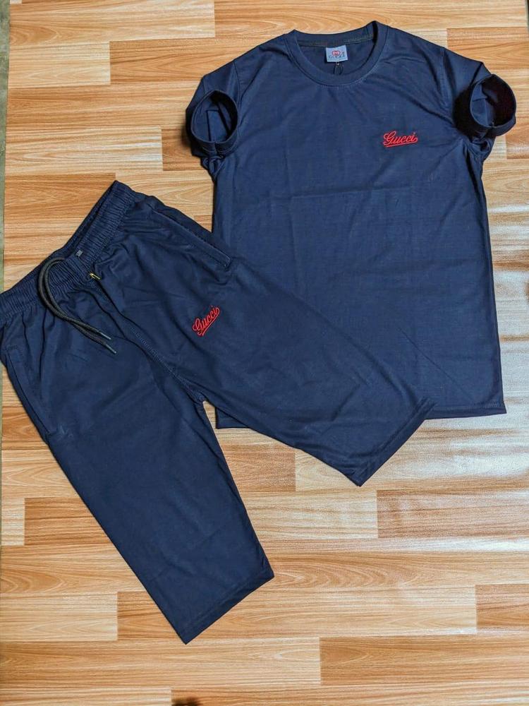 Men's Jersey Track Suit - Blue