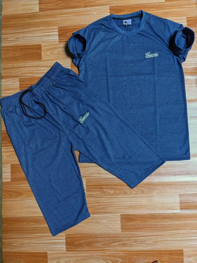 Men's Jersey Track Suit - Blue