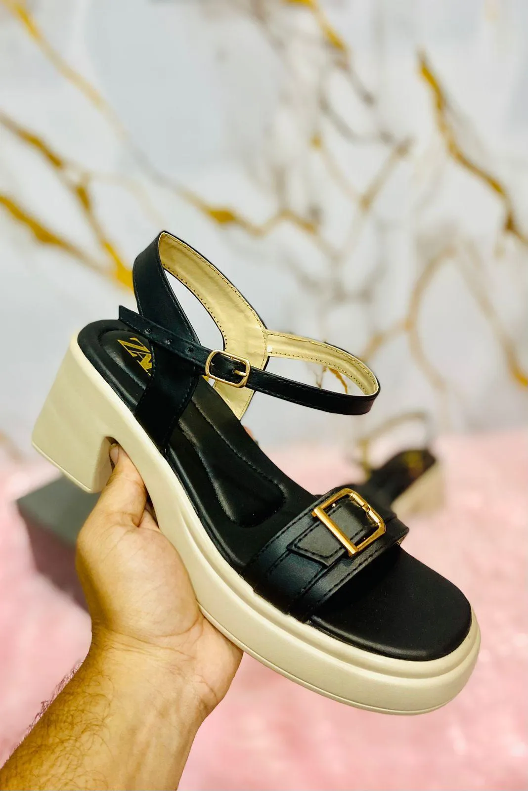 Women's Casual PU Leather Sandals - Available in 6 Sizes