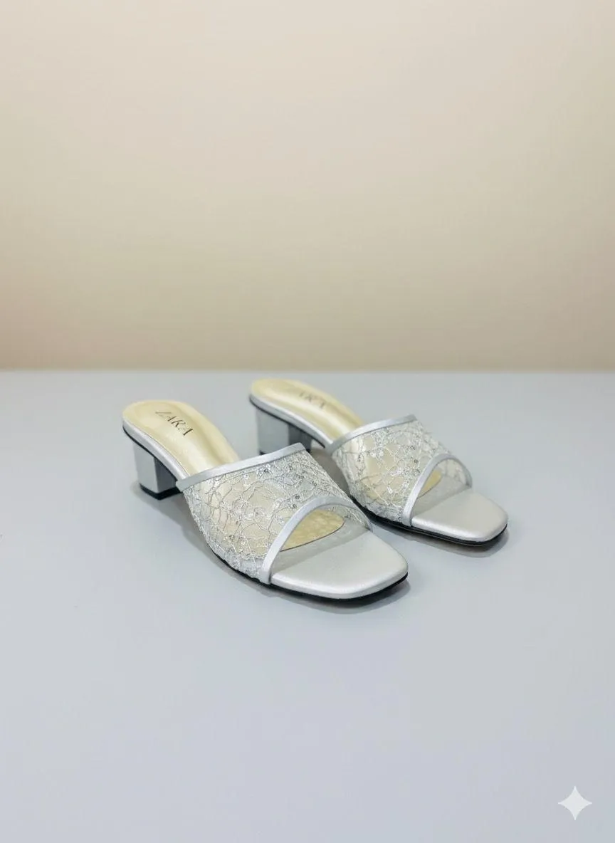 Stylish Women's Synthetic Leather Heels 