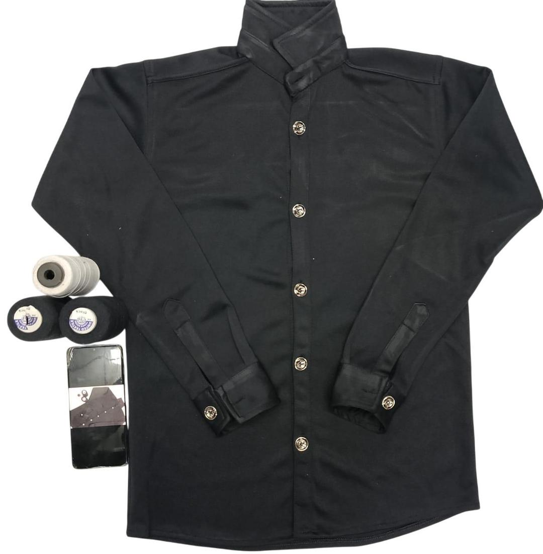 Men's Plain Shirt - 1 Pc Imported Hosiery Soft Collar