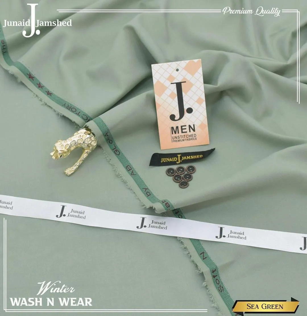 Men’s Unstitched Wash And Wear Plain Suit