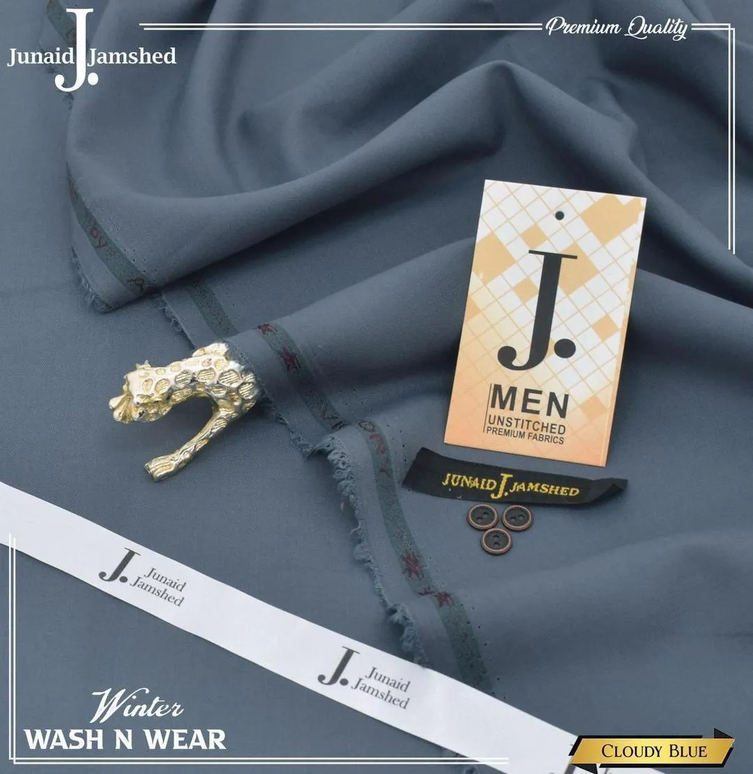 Men’s Unstitched Wash And Wear Plain Suit