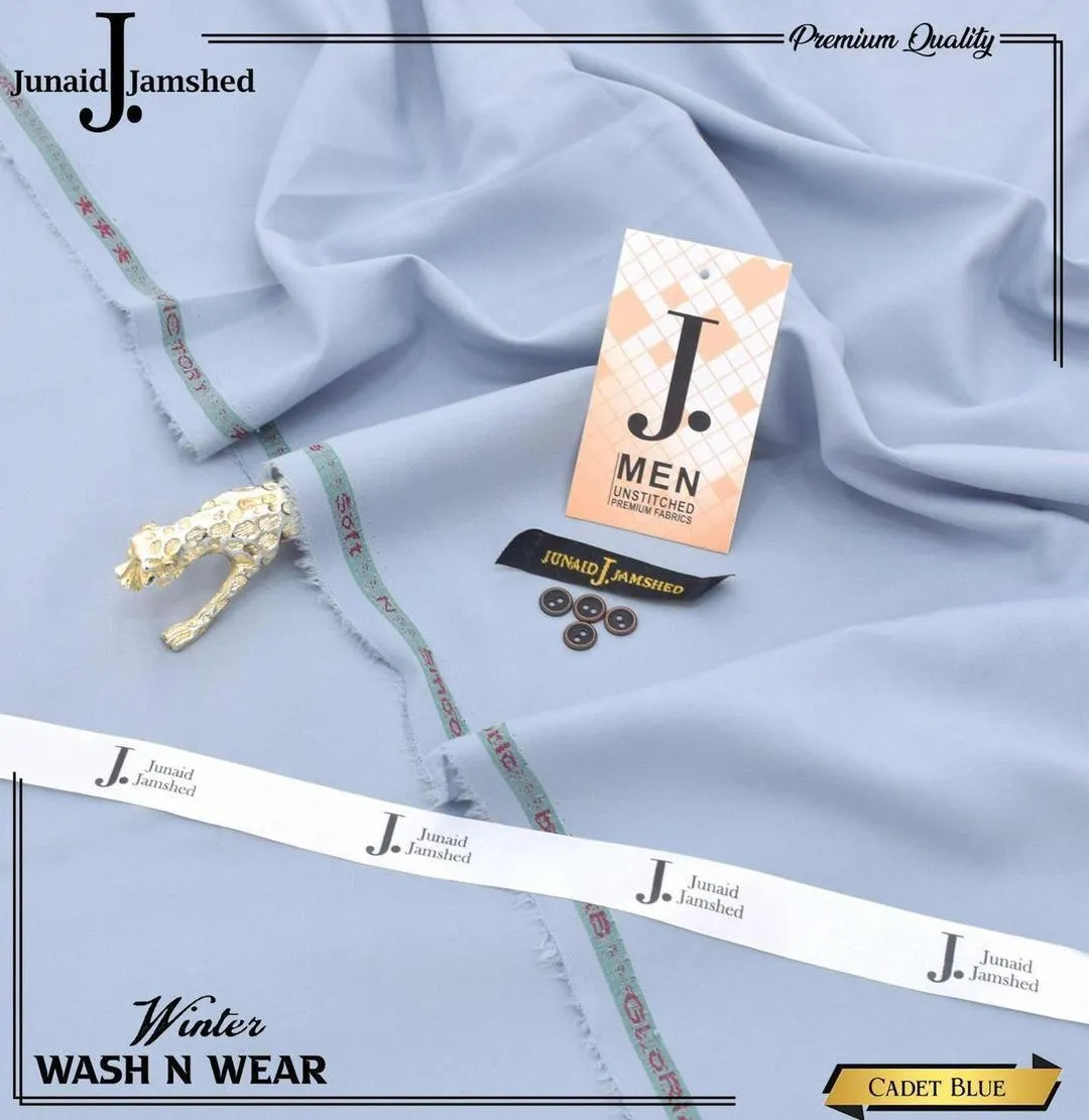 Men’s Unstitched Wash And Wear Plain Suit