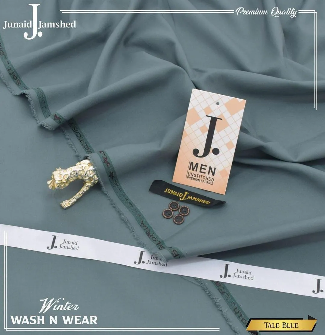 Men’s Unstitched Wash And Wear Plain Suit