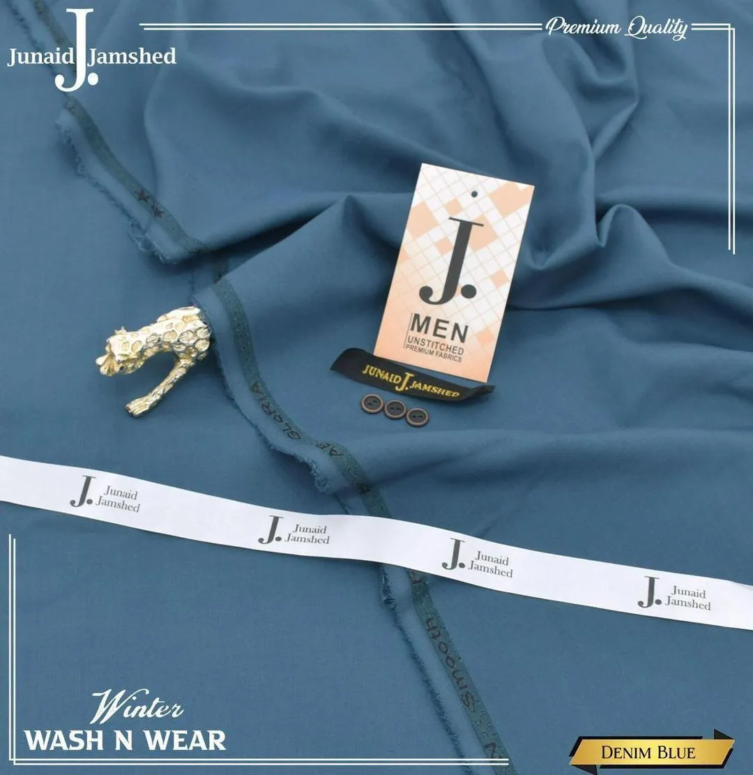 Men’s Unstitched Wash And Wear Plain Suit