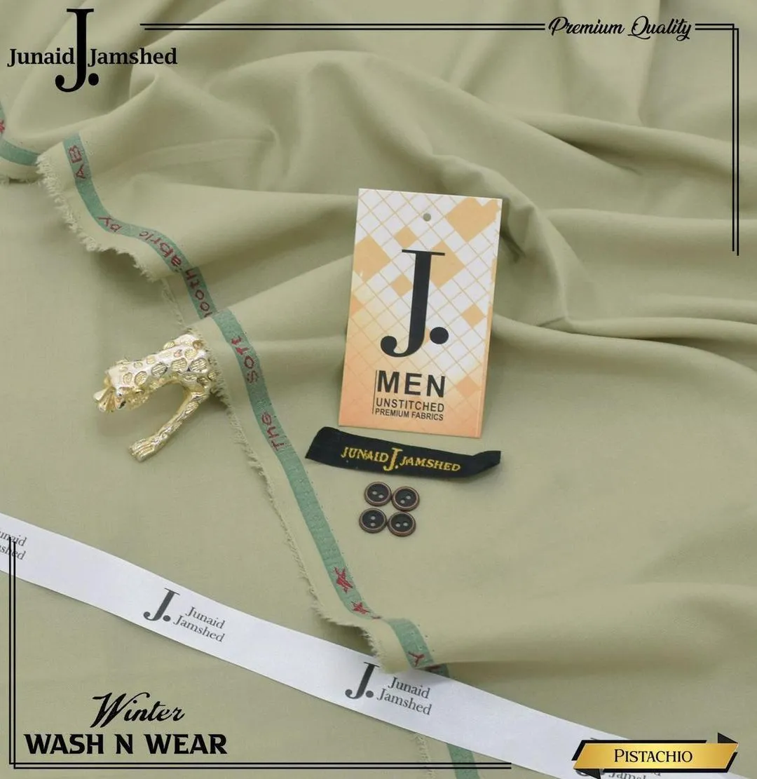 Men’s Unstitched Wash And Wear Plain Suit