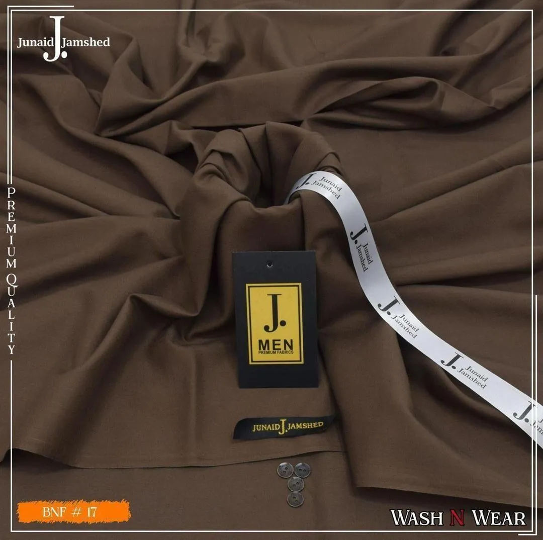 Men’s Unstitched Wash And Wear Plain Suit