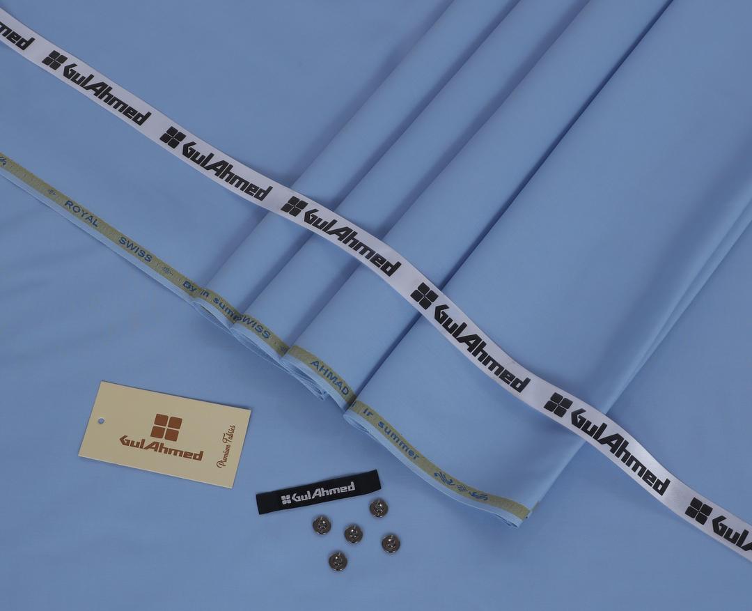 Men’s Unstitched Wash And Wear Plain Suit