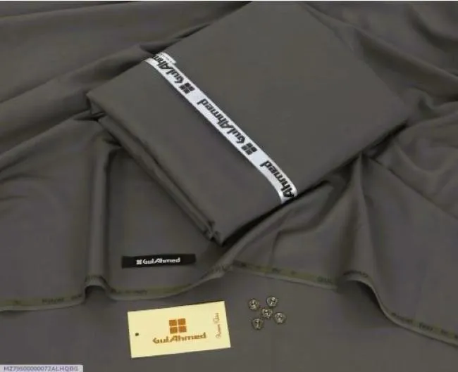 Men’s Unstitched Wash And Wear Plain Suit