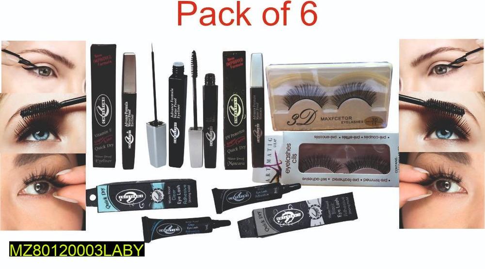 Eye Makeup Deal, Pack Of 6