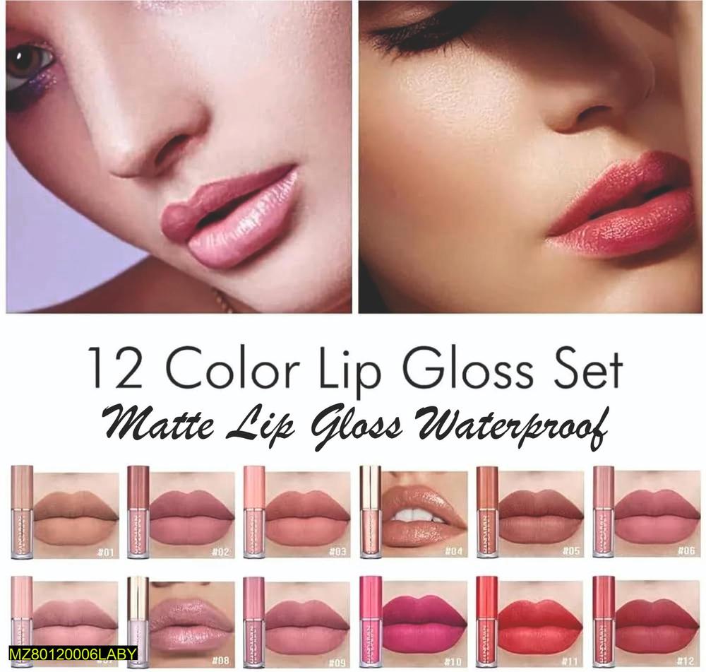 Lip Gloss , Pack Of 12