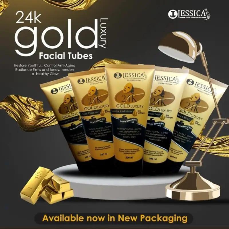 24K Gold Anti-Aging Facial Kit 