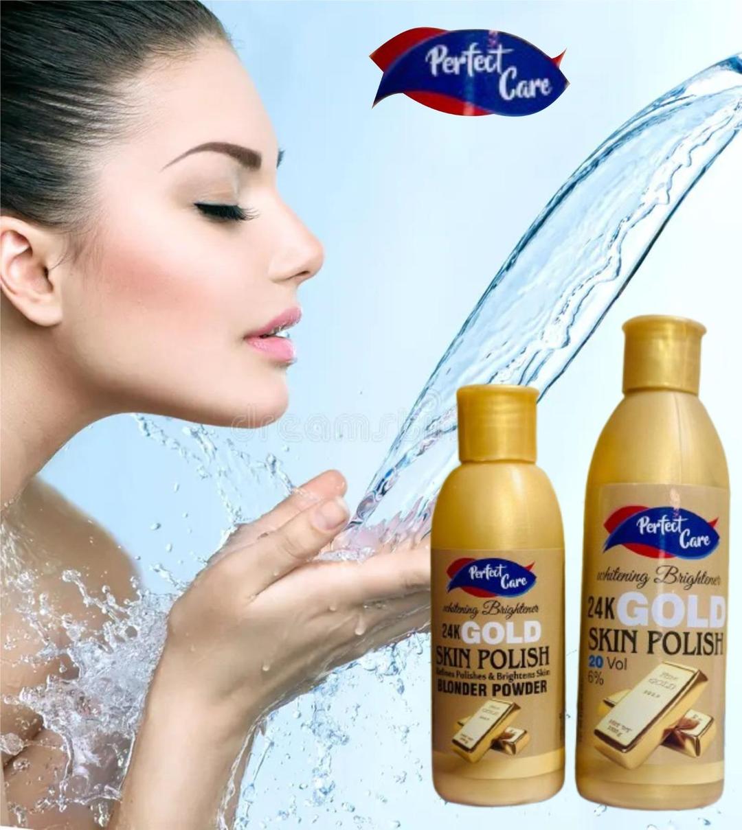 Golden Skin Polisher - Whitening and Hydrating Exfoliator for All Skin Types