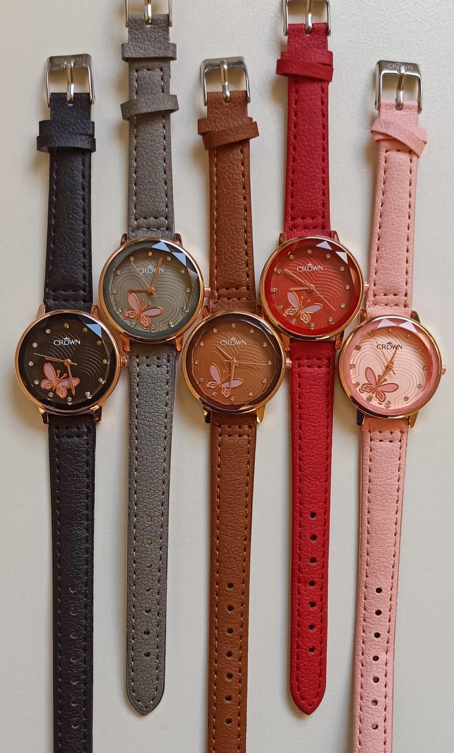 Crown strap watch
