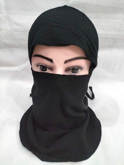 1 Pc Chiffon Plain Women's Round Hijab